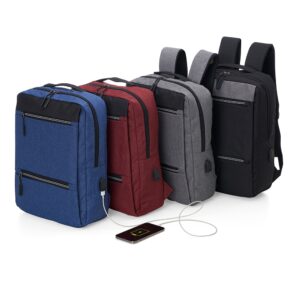 Mochila de Nylon USb